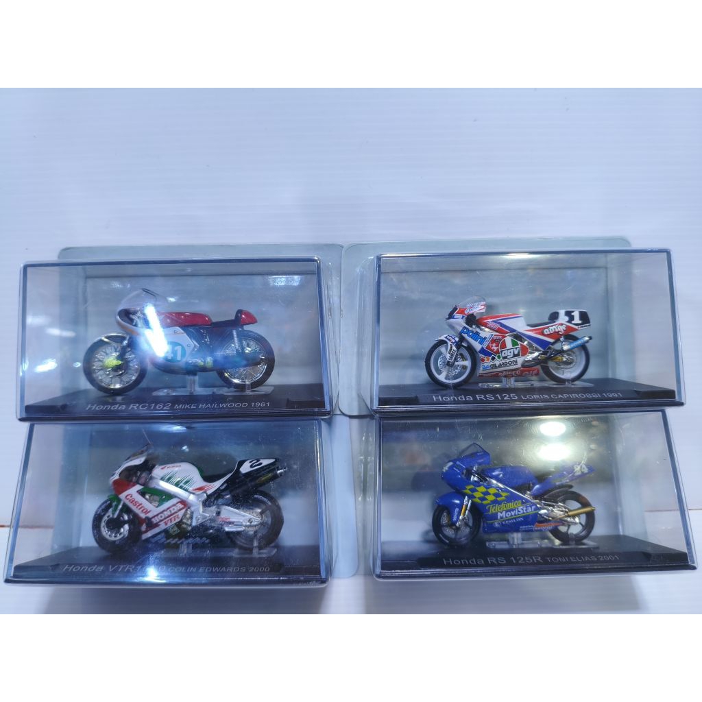 Model 1:24 Moto GP BigBike Big Bike รถแข่ง Honda RC162 RS125 VTR1000 RS125R NSR500 RVF750 CBR600 RC2