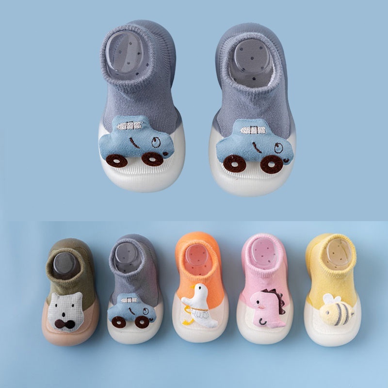 138# พร้อมส่ง!รองเท้าเด็กหัดเดินเดิน รองเท้าหัดเดินลายน่ารัก รองเท้าเด็กหัดเดิน สำหรับเด็กเล็ก ขอบยาง กันชน กันกระแทก