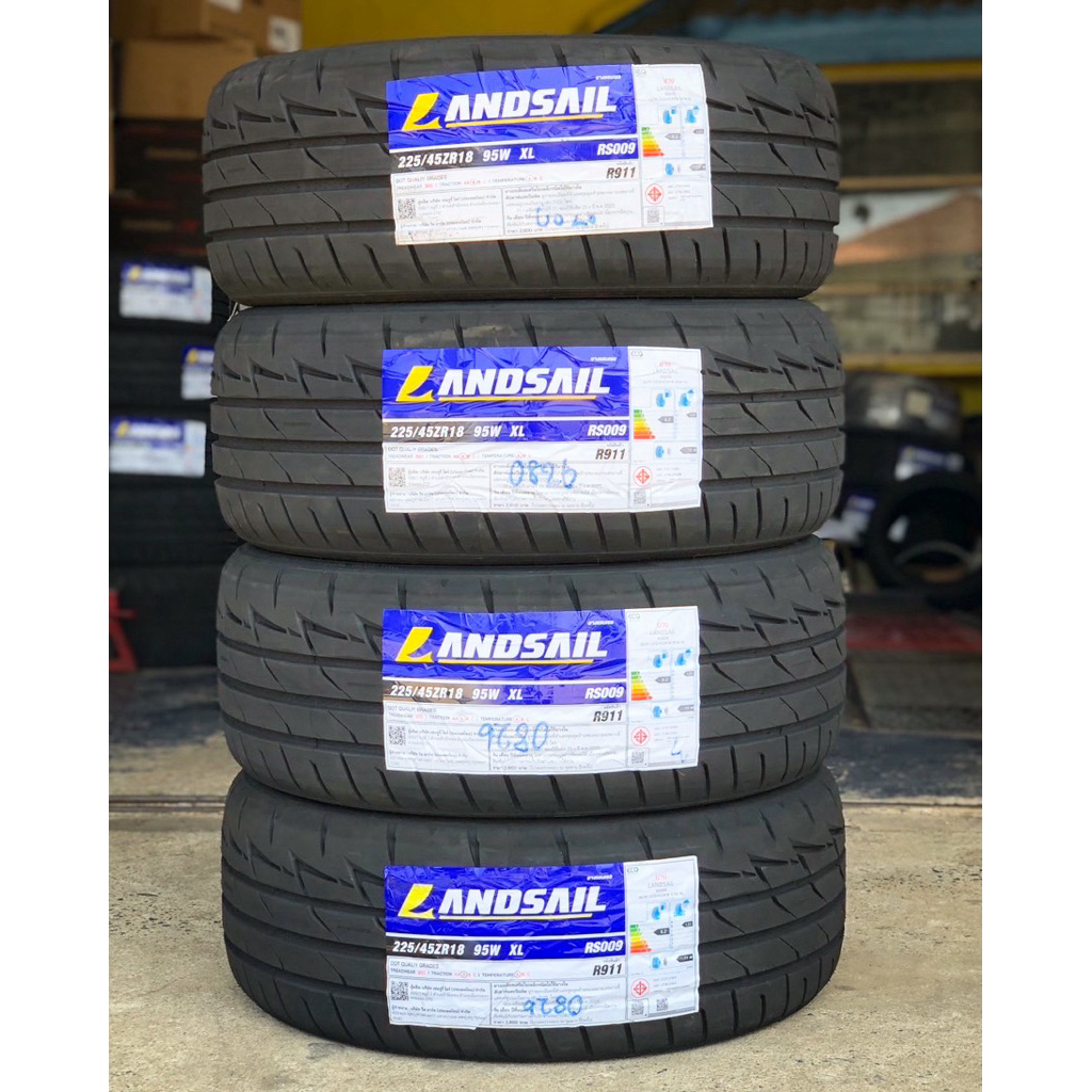 LANDSAIL RS009 ( ปี26 ) 225/40R18 , 225/45R18 , 235/40R18 , 235/45R18 , 235/50R18