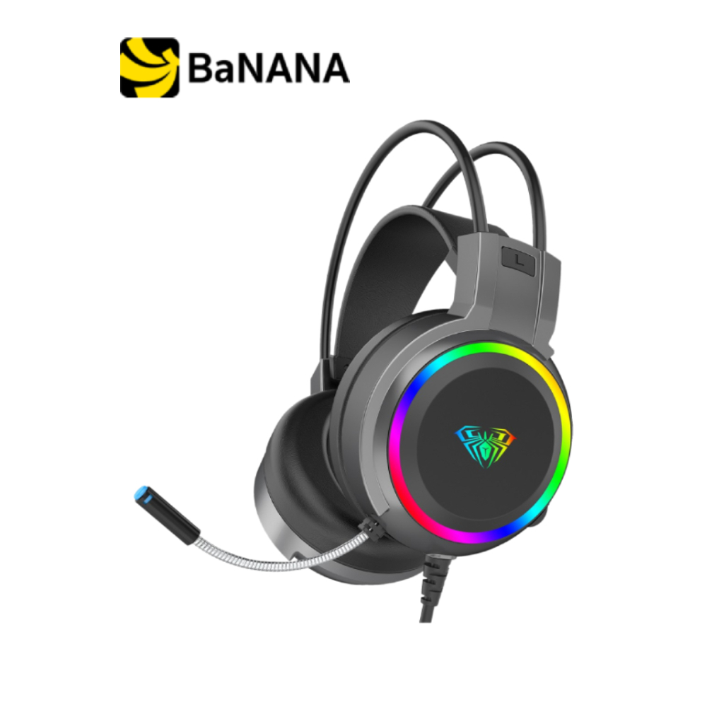 หูฟังเกมมิ่ง AULA S608 Black by Banana IT