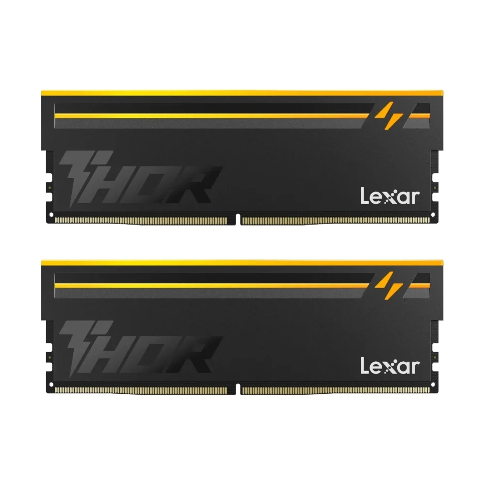 32GB (16GBx2) RAM DDR5(6000) LEXAR RGB BLACK (LD5U16G60C38BV-RGD)