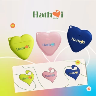 Pack 3สี หทัยเฮิร์บยาดมสมุนไพร กลิ่นเฟรชฮาร์ท HathaiHerb - Fresh Heart Scent ยาดมเบลล่า