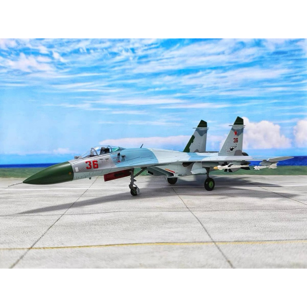 【Pre-Order】 Diecast Model Hobby Master 1/72 – Su-27 “Flanker-B” Red 36 (HA6001b) ⚡⭐
