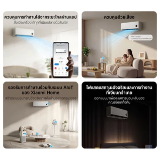[NEW] Xiaomi Mijia Air Conditioner Eco 9K/12K/18K การทำความเย็น 30s การปรับอัจฉริยะด้วย AI การประหยัดพลังงาน