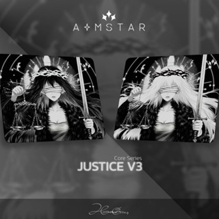 [พร้อมส่ง]แผ่นรองเมาส์  Aimstar mousepad Justice V.3 ( Soft …