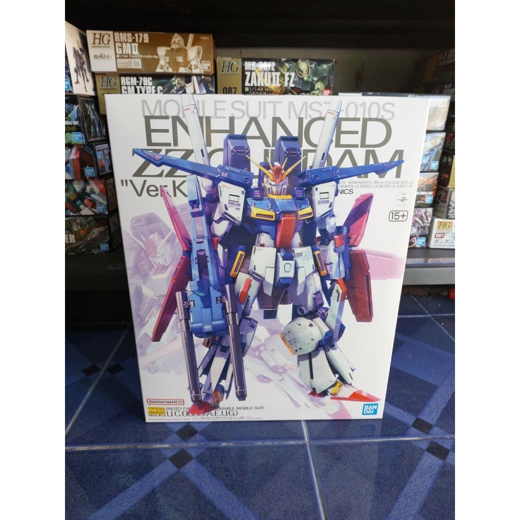 P-BANDAI MG 1/100 Enhanced Zz Gundam Ver.Ka