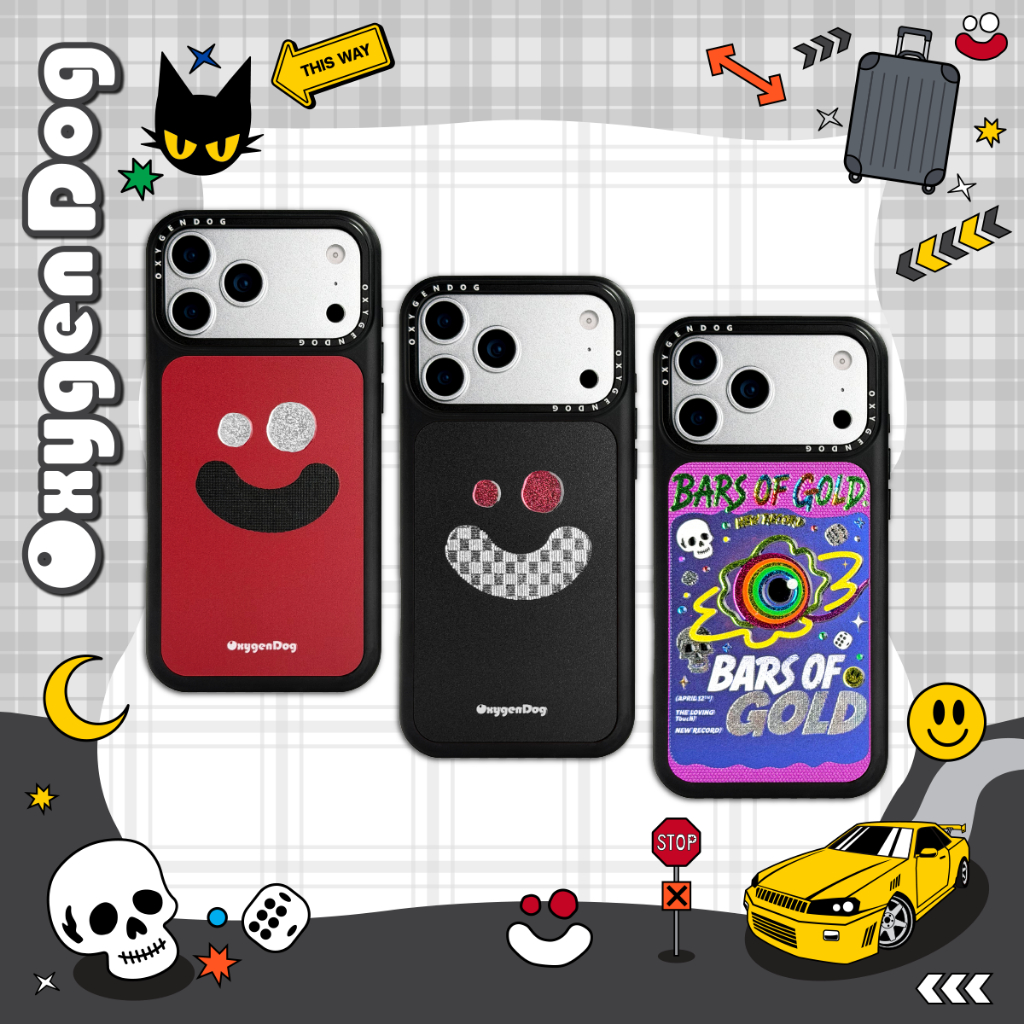 Oxygendog case เคสไอโฟน ด้านใน กํามะหยี่ For ipone 17promax 17Pro 17 16ProMax 16 15ProMax 15 14 13