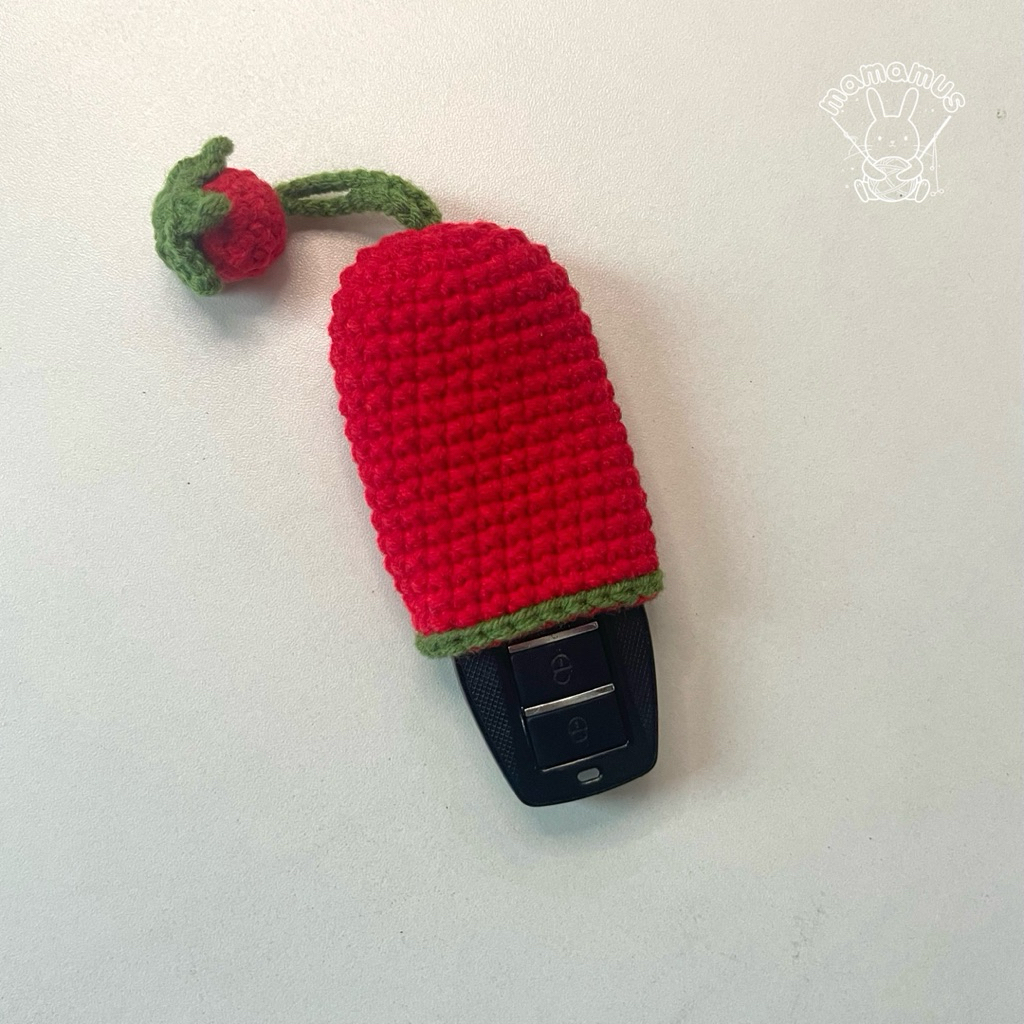 Preorder Key cover “Tomato Cozy“