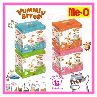 (ยกกล่อง)Me-O Yummie Bites มีโอยัมมี่ไบร์ท ขนมแมวขนาด 30gx12 ซอง