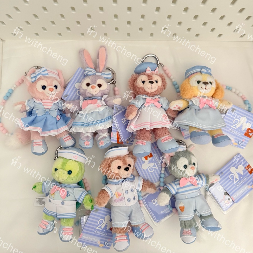 พร้อมส่งที่ไทย ‼️ พวงกุญแจ ตุ๊กตา Duffy and friends คอล Springtime Voyage จาก Disney Hongkong