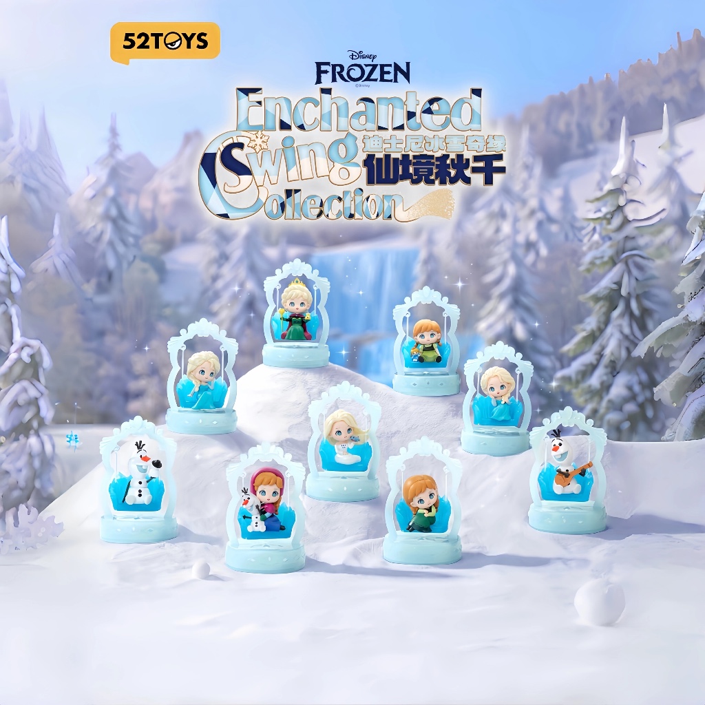 [แบบแยก] 52TOYS Disney Frozen Enchanted Swing Collection series ลิขสิทธิ์แท้ ☃️❄️ Elsa Olaf โอลาฟ เอ