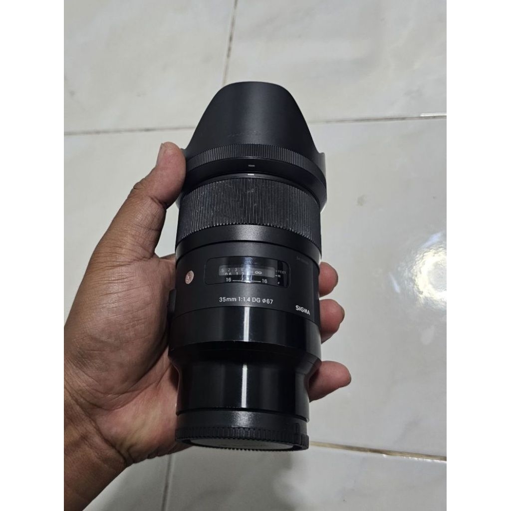 Lens Sigma 35mm f1.4 เม้า sony