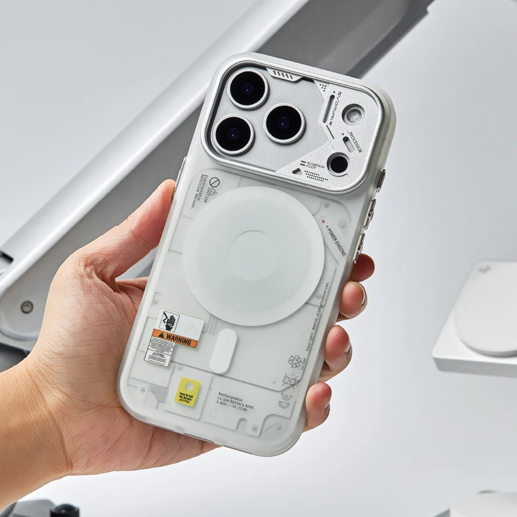 (ร้านคนไทย)Wakcas Set1 เคส TPU ลวดลาย Futuristic ของ iPhone 17ProMax/17Pro/17, 16ProMax/16Pro/16, 15ProMax/15Pro/15