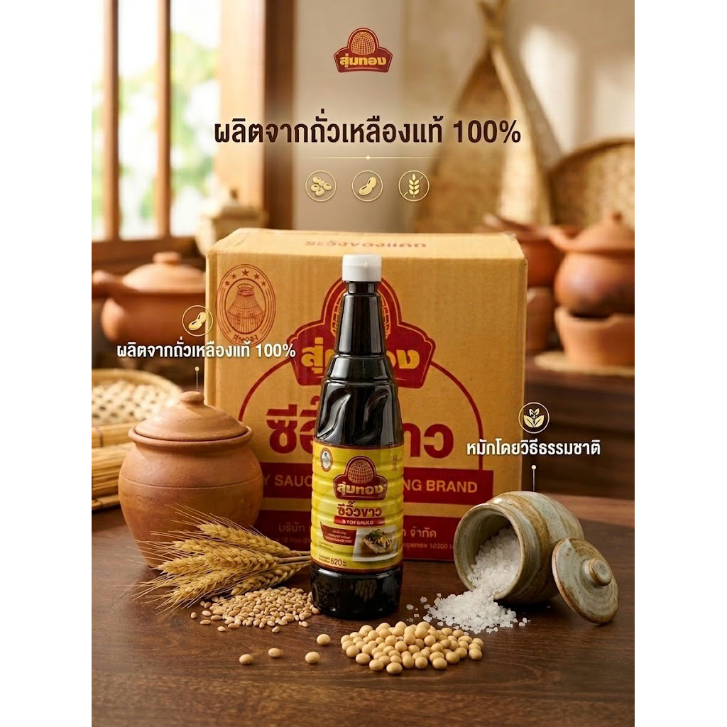 ซีอิ๊วขาว ตราสุ่มทอง