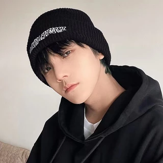 ฟรีค่าขนส่ง🚚หมวกไหมพรมปักลายอินเทรนด์ สไตล์สตรีท unisex หมวกฮิปฮอปแฟชั่นอเนกประสงค์ กันหนาวฤดูหนาว.เทศกาลปีใหม่2026