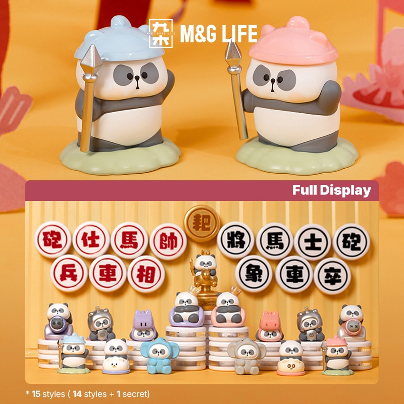 M&G LIFE x Mr. PA Magnetic Panda Chess Mini Bean Blind Box