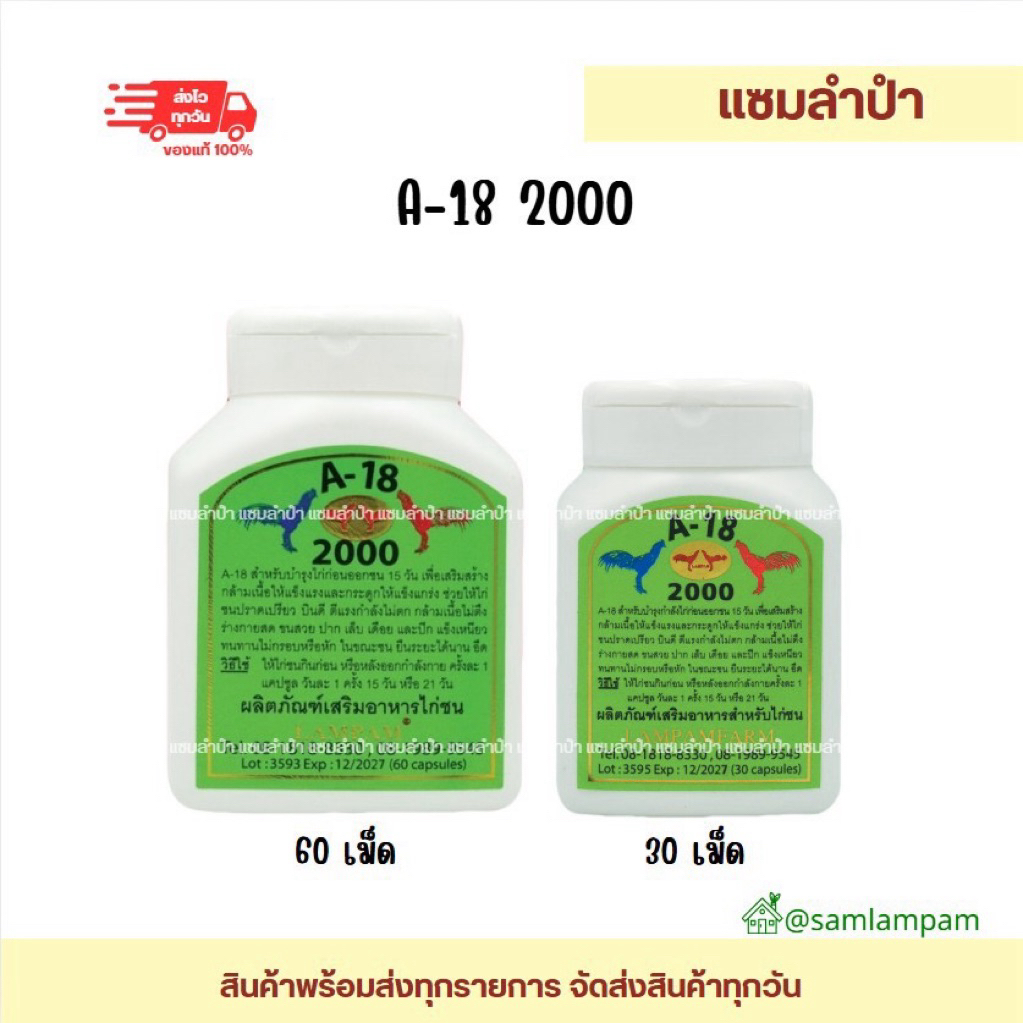 เอ18 2000(A18-2000)ลำปำ