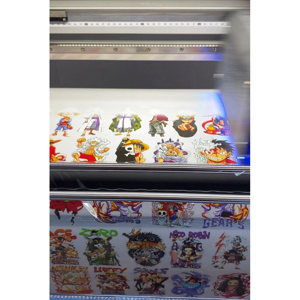 สติ๊กเกอร์ UV DFT ออกแบบเองได้ ทำตามแบบของลูกค้า