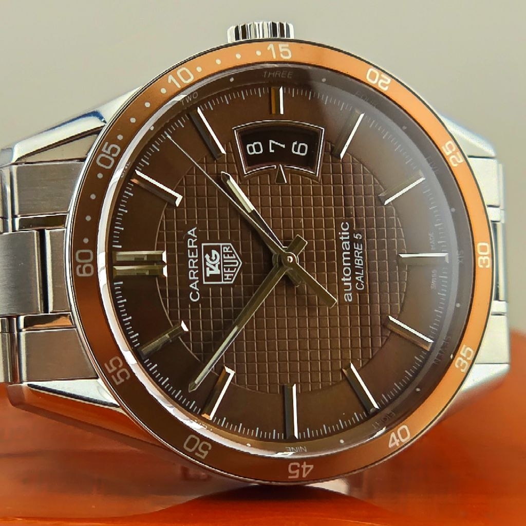 Tag Heuer Carrera Brown Dial Men's Watch WV211N.BA0787