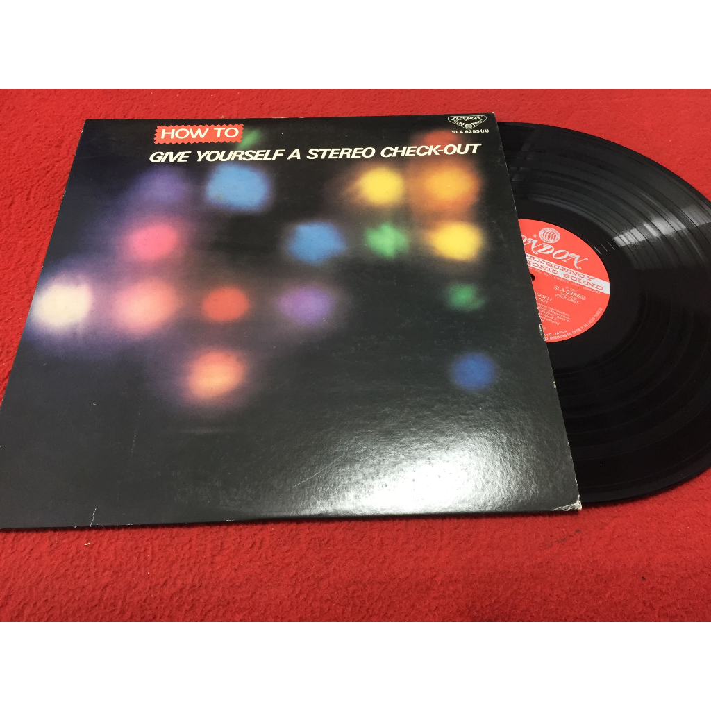 How to Give Yourself a Stereo Check-Out -  Decca Records ขนาด 12 นิ้ว LP ร้าน PinHaiMusic B111