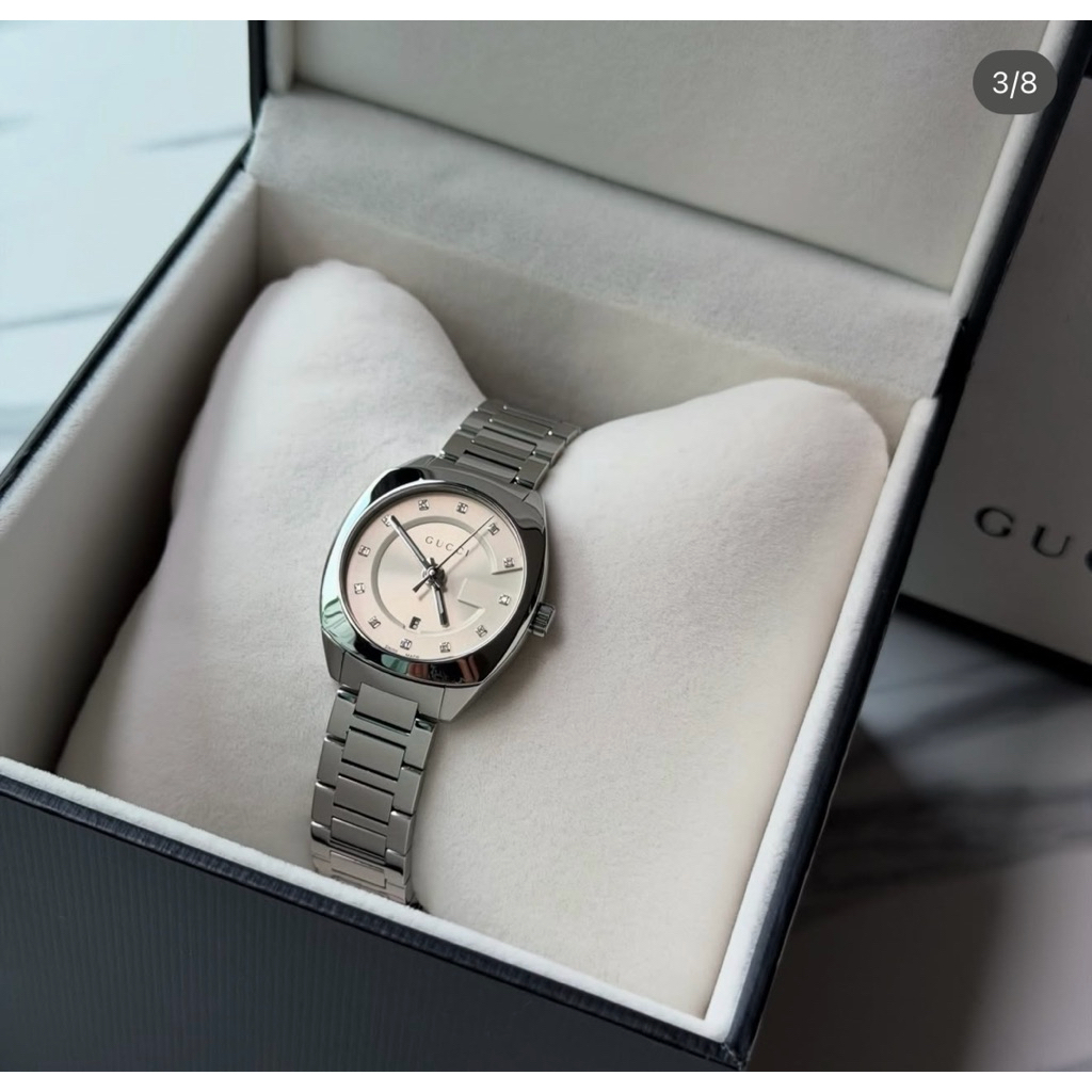 Gucci 142.5 GG2570 Diamond 12P Lady Size (เป็นรุ่นนิยมมากของแบรนด์ GG)