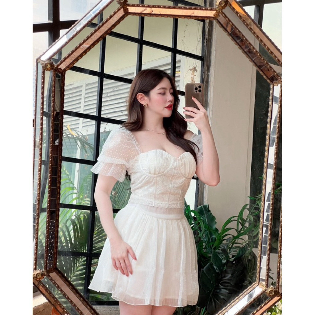 Lalamer ชุดเซต2ชิ้นเสื้อ+กระโปรง ✨กดส่วนลดได้เลยน้า ♡New In Pack♡