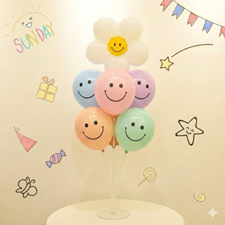 ร้านไทย มีส่งด่วน เซ็ทขาตั้งลูกโป่งอะคริลิค ใส่ได้7ใบ+แถม 1 …