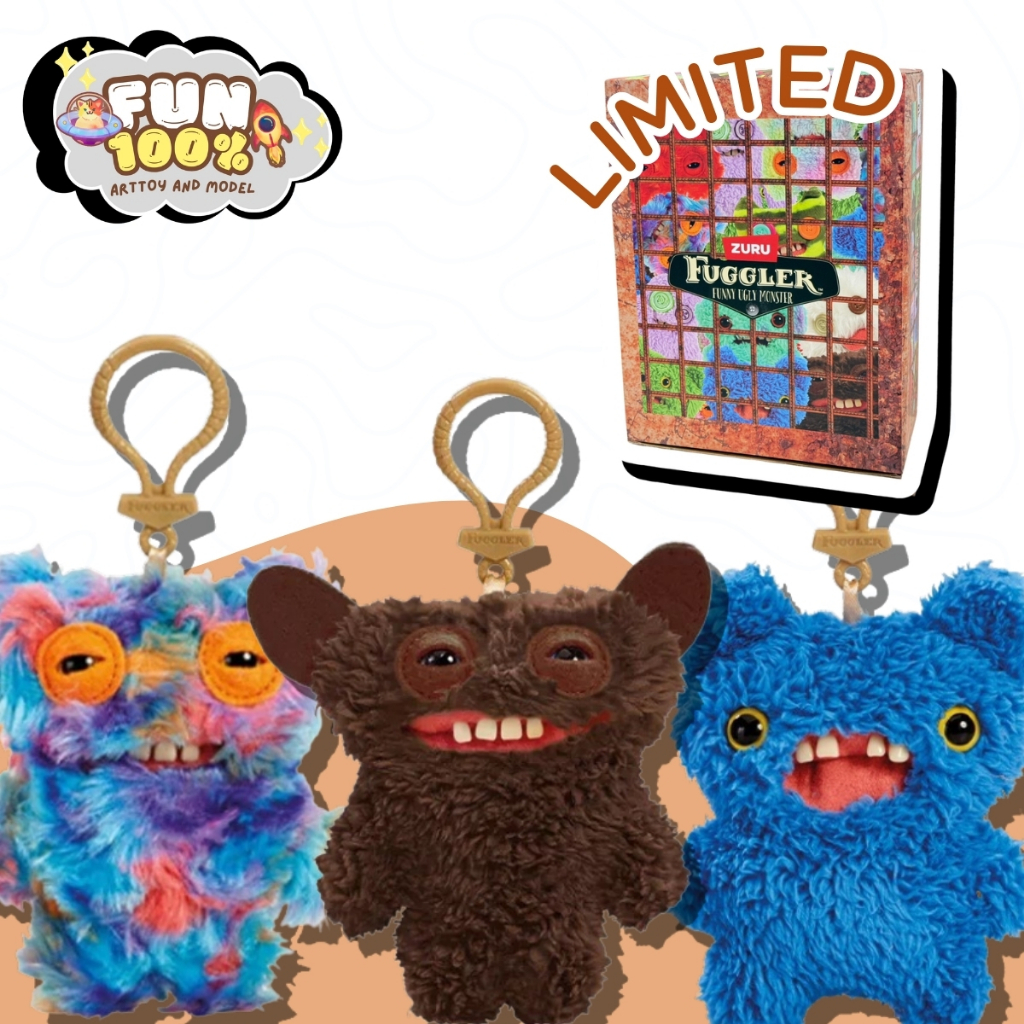 LIMITED FUGGLER Funny Ugly Monster Keychain Series 3 ฟักเกลอร์ พร้อมส่งในไทย ส่งไวที่สุด