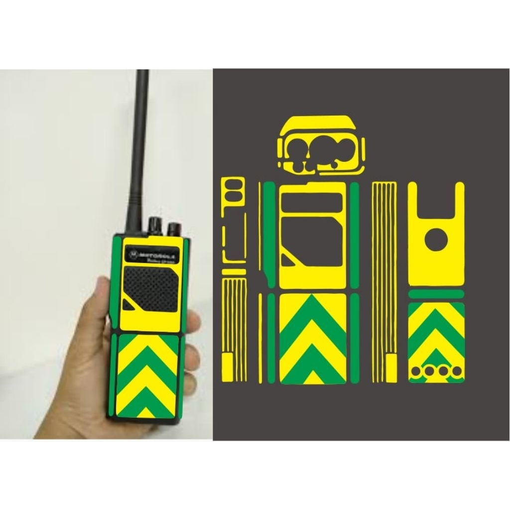 สติ๊กเกอร์ติดวิทยุสือสาร MOTOROLA  GP300