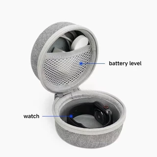 ของมาใหม่！กระเป๋าเก็บนาฬิกา smart watch เคส EVA เก็บสายชาร์จได้ พกพาสะดวก
