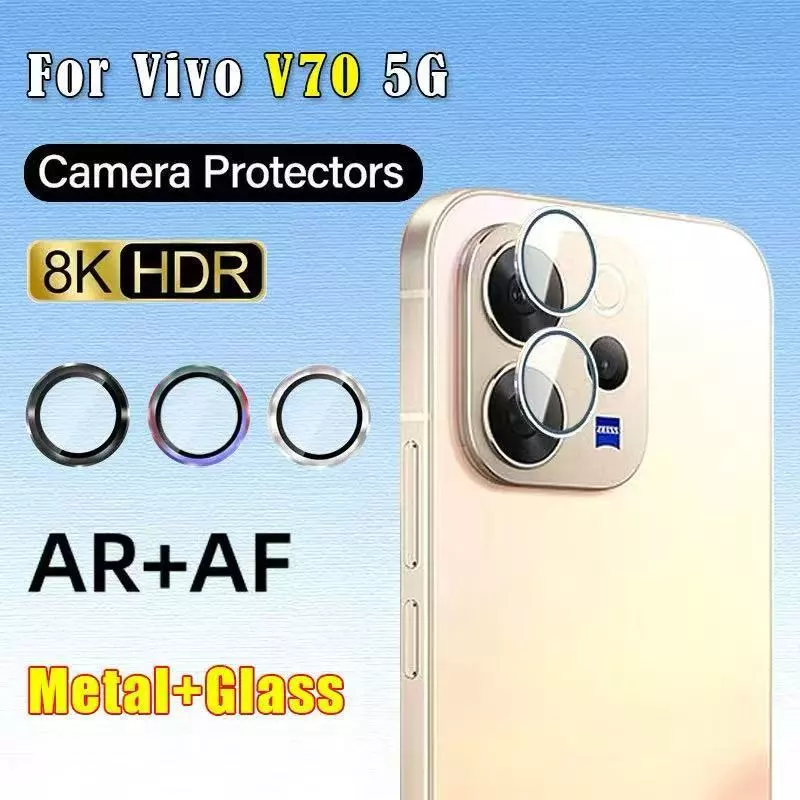 ฟิล์มกระจกกันรอย เลนส์กล้อง เต็มเลนส์ Vivo V70 ตรงรุ่น
