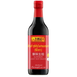 ลีกุมกี่ ซูพีเรียไลท์ซอยซอส (ซีอิ๊วขาว) 500 มล. LEE KUM KEE SUPERIOR LIGHT SOY SAUCE 500 ML.