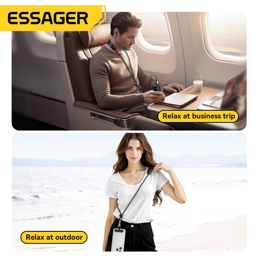 Essager C-C PD100W สายชาร์จข้อมูลการนวดสำหรับเดินทาง for รูปที่ 6