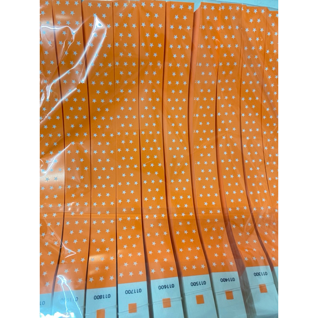 wristband Synthetic ลาย Stripe/Star (1 ชุด 100 เส้น 200 บาท) สินค้าพร้อมส่ง ✅