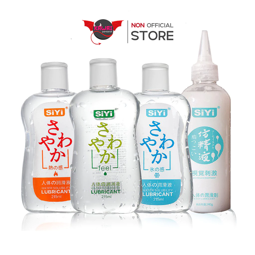 SiYi เจลหล่อลื่น 4 แบบ คลาสสิก LGBTQ ร้อน เย็น ปริมาณ 215ml