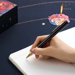 สลักชื่อฟรี Parker Tiger Sniffs Rose Gift Set Series Vector XL Rollerball Pen ปากกาปาร์คเกอร์ เซ็ทเสือกุหลาบ