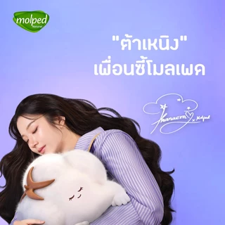 Molped โมลเพด ซูเปอร์ไนท์ ผ้าอนามัย สำหรับกลางคืน แบบมีปีก 35 ซม. จำนวน 4 ชิ้น
