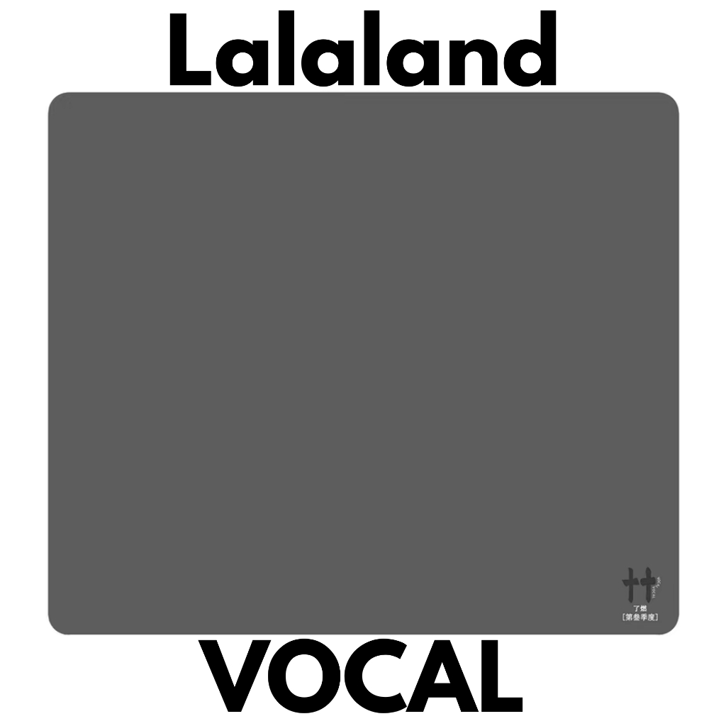 แผ่นรองเมาส์ Vocal Lalaland (Smooth Speed) 490x420 หนา4MM Uncoated