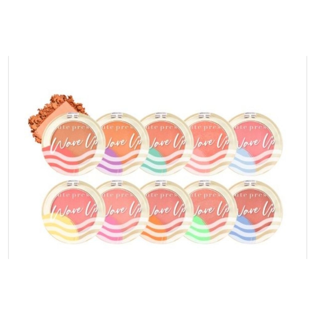 oCute Press Nonstop Beauty 8 Hr Soft Blush 3.5g #01 Bubble Pink - Konvy