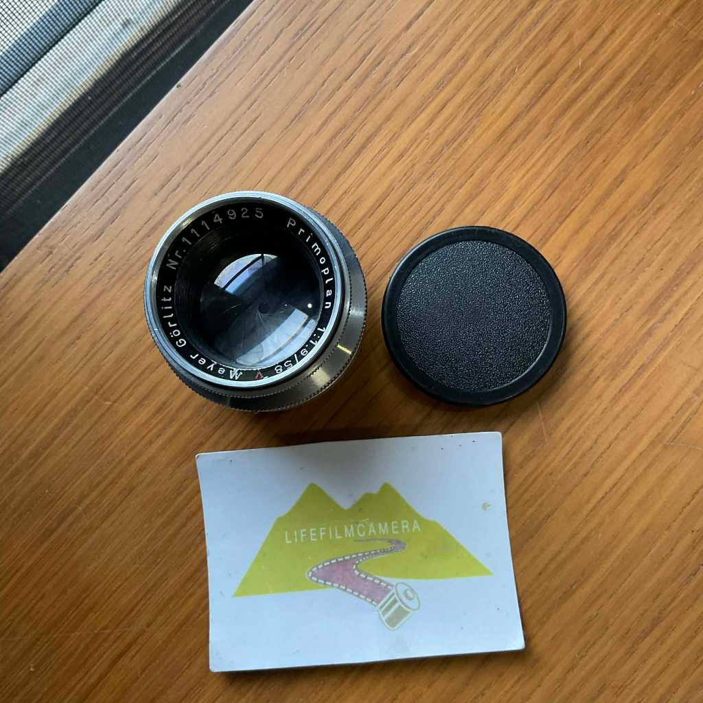 เลนส์มือหมุน Meyer Optik Gorlitz Primoplan 58mm f1.9 Red V