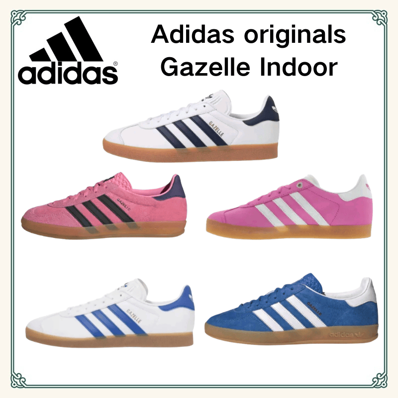 Adi Originals Gazelle Indoor Casual Sneakers (IG3507, H06260, ID1107, IE7002, IH0369)