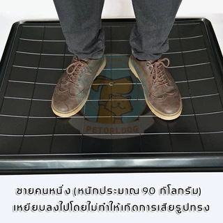 ของแถม ถาดรองกรงสัตว์เลี้ยง พลาสติก แข็งแรง ทนทาน ป้องกันสิ่งสกปรกกระเด็น