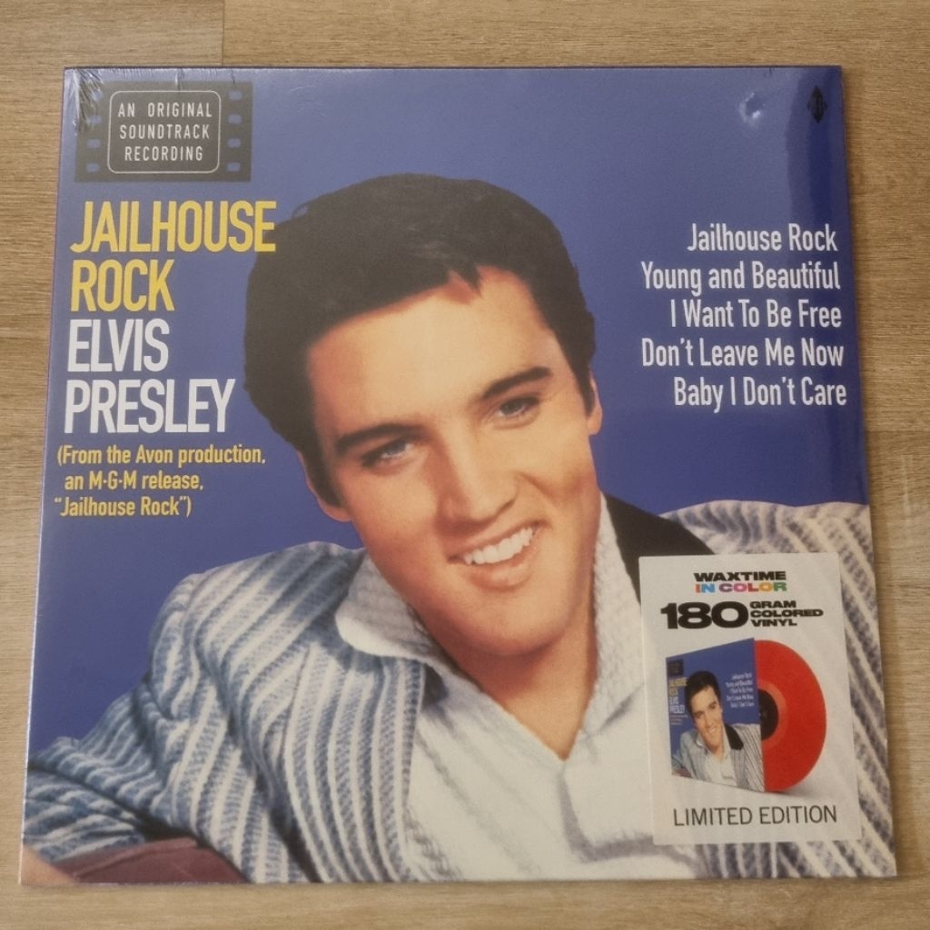 (LP) Elvis Presley - Jailhouse Rock [Colored Vinyl]  แผ่นเสียงในซีลมือหนึ่ง