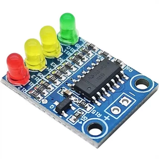 วัดโวลต์ 12V LiFePo4 4S 4Digment Led แจ้งเตือนระดับแบต แสดงสถานะแบตเตอรี่ออนบอร์ด4ส่วน