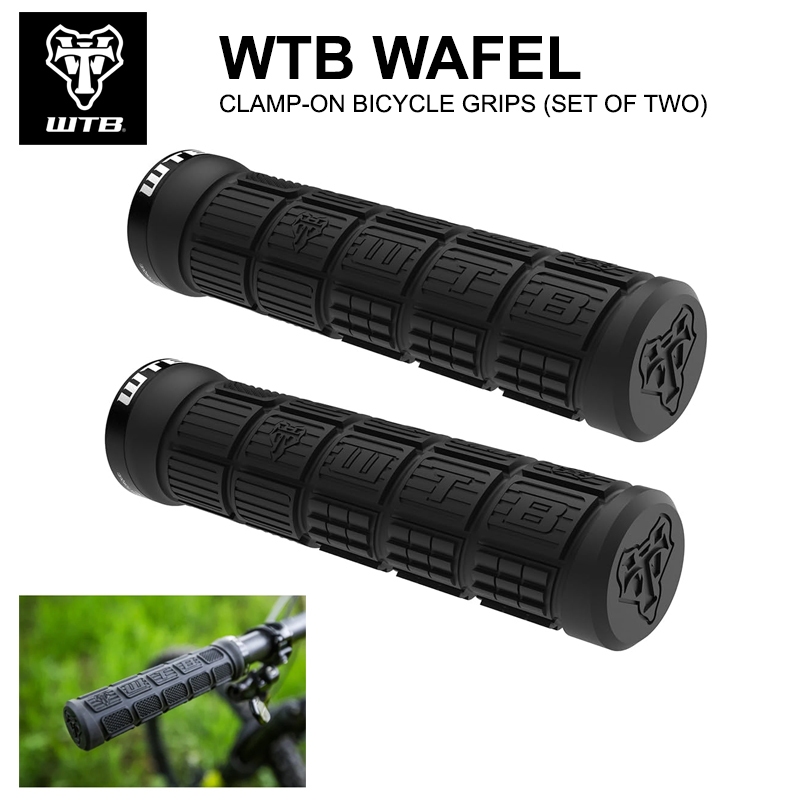 WTB WAFEL Clamp-On Bicycle Grips ปลอกแฮนด์จักรยาน คุณภาพสูง จับกระชับ เหนียวหนึบกว่าน้ำเชื่อม