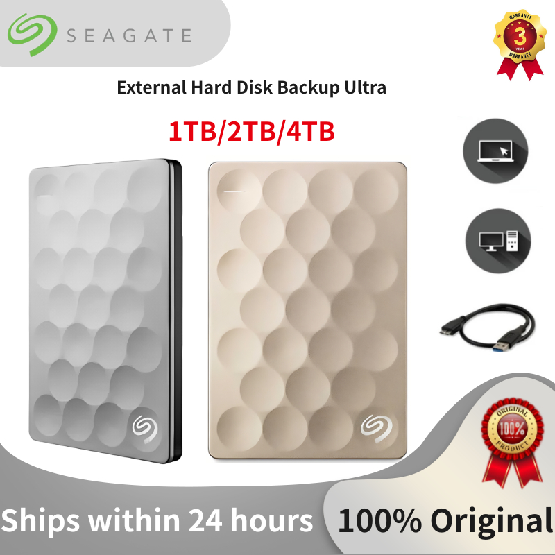 1TB 2TB 4TB External Hard Disk Seagate Backup Ultra USB3.2 HDD 2.5''Portable hard drives