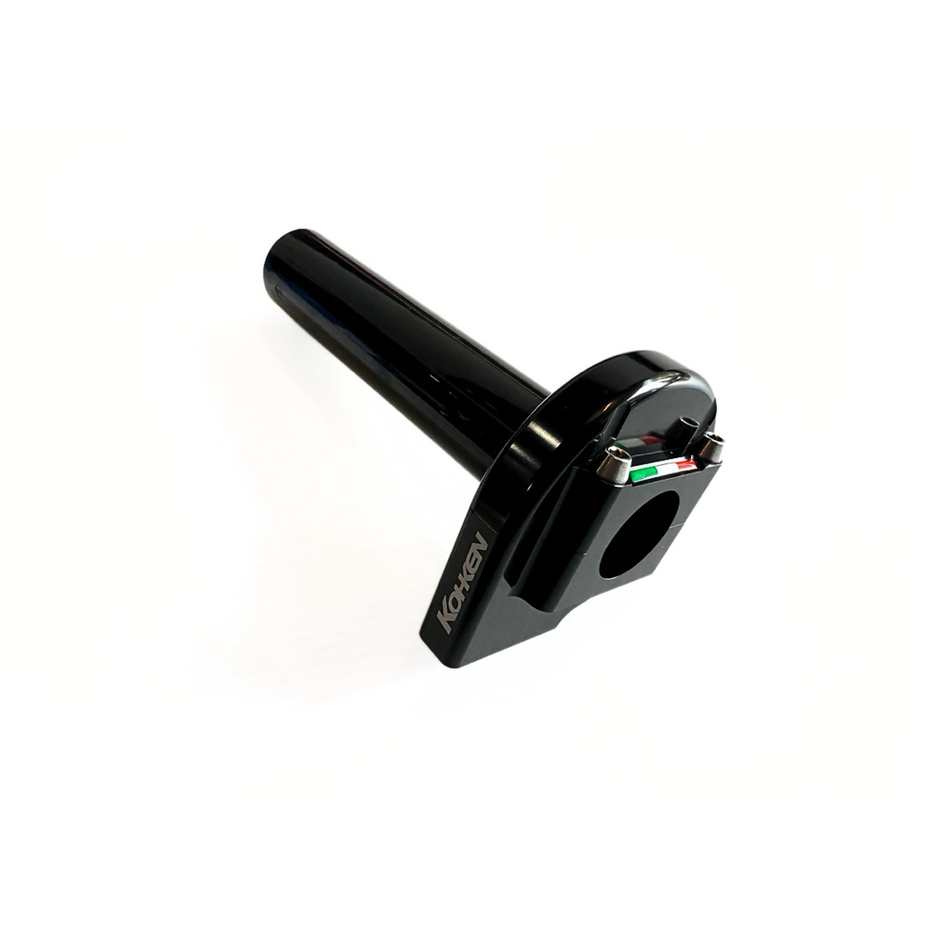 ปะกับคันเร่ง Kohken cnc สายเดียว (Gross)Black สีดำเงา โลโก้ข้างหน้า ตัวใหม่ New!(made in japan 🇯🇵 ) 