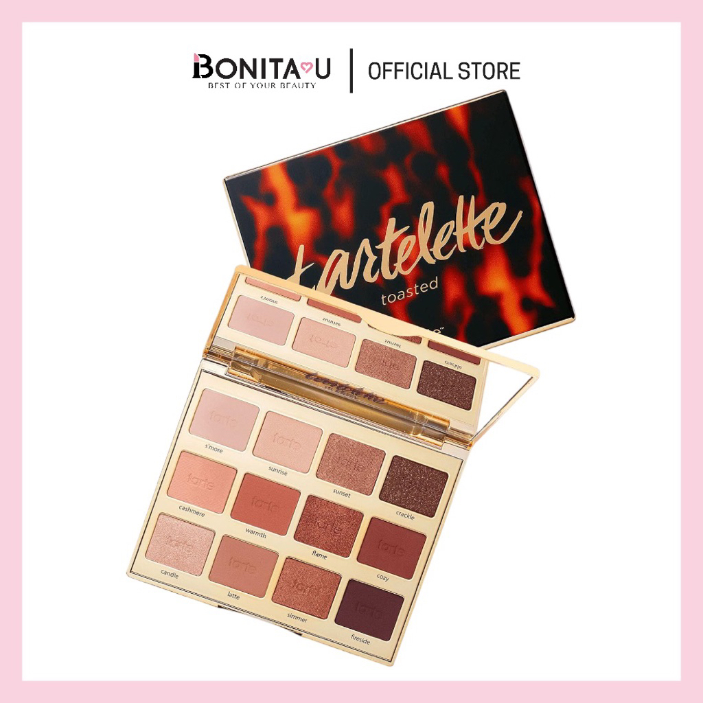 ⚡️ส่งทันที⚡️ Tarte Tartelette Toasted Eyeshadow Palette พาเลตตา อายแชโดว์