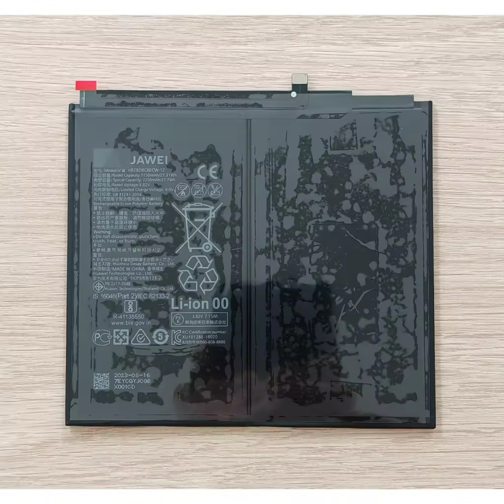 แบตเตอรี่ สำหรับ Huawei Mate Pad 10.4 / Huawei Mate Pad 10.8 Pro 5G ฺBattery Model HB28D8C8ECW-12