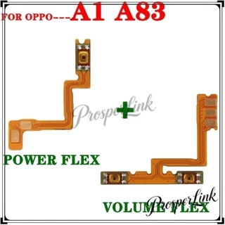 แพรสวิตช์ ปุ่มสวิทนอก ปุ่มเปิดปิด ปุ่มนอก สําหรับ OPPO A83 A1